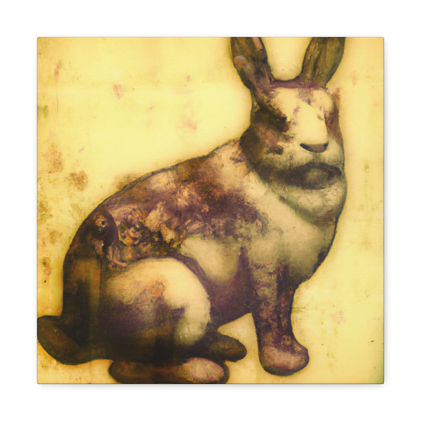 Rabbit's Delightful Garden - Canvas