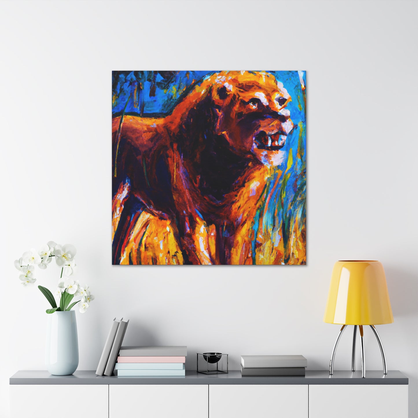 "Lion of Expressionism" - Canvas