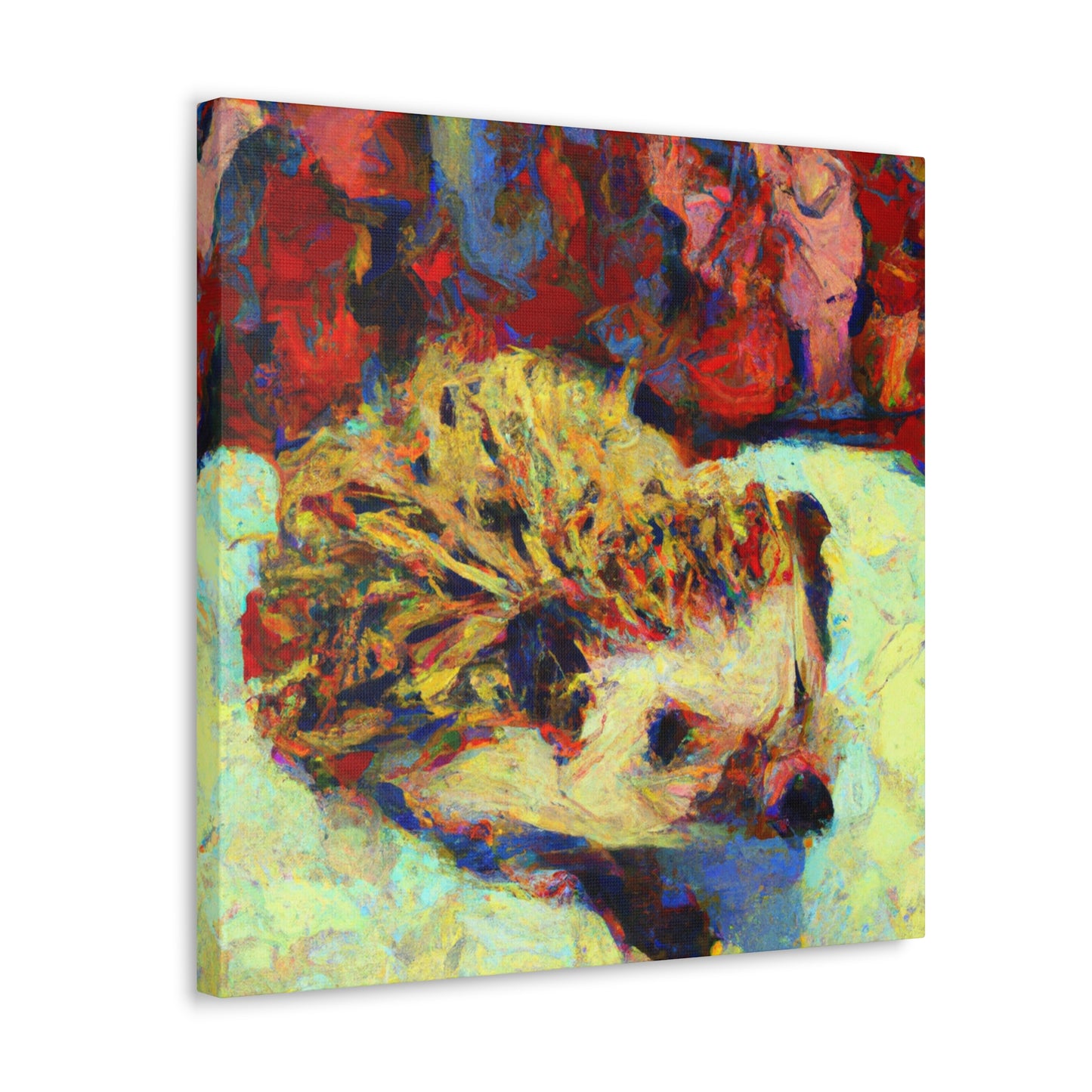 "Hedgehog in Impressionism" - Canvas