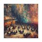 "Sonic Enigma: Jazz Clubs" - Canvas