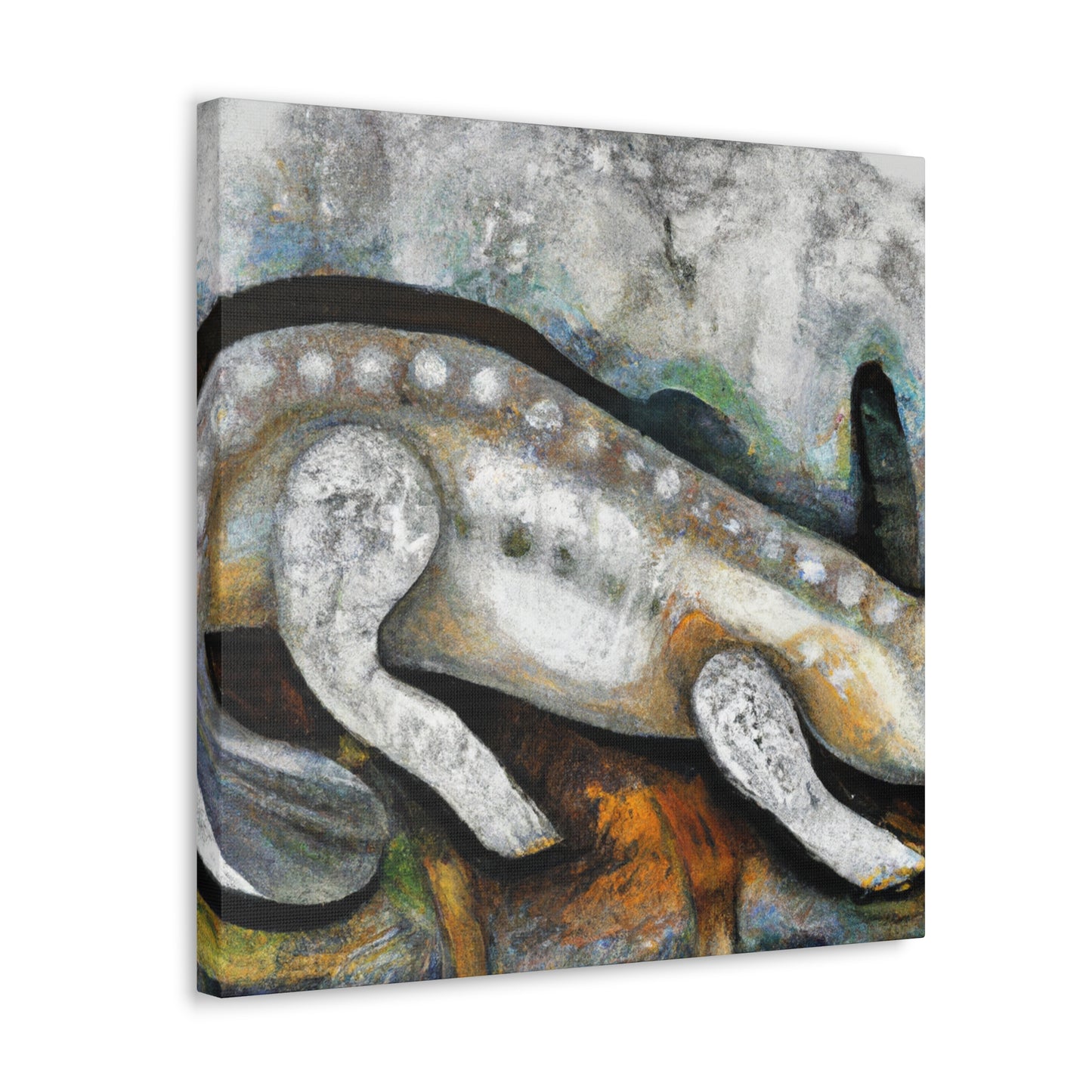 "Pangolin Silent Contemplation" - Canvas