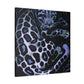 "Clouded Leopard Dreamscape" - Canvas