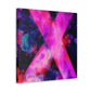 "X in Abstraction Form" - Canvas