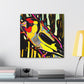 "American Goldfinch Flight" - Canvas