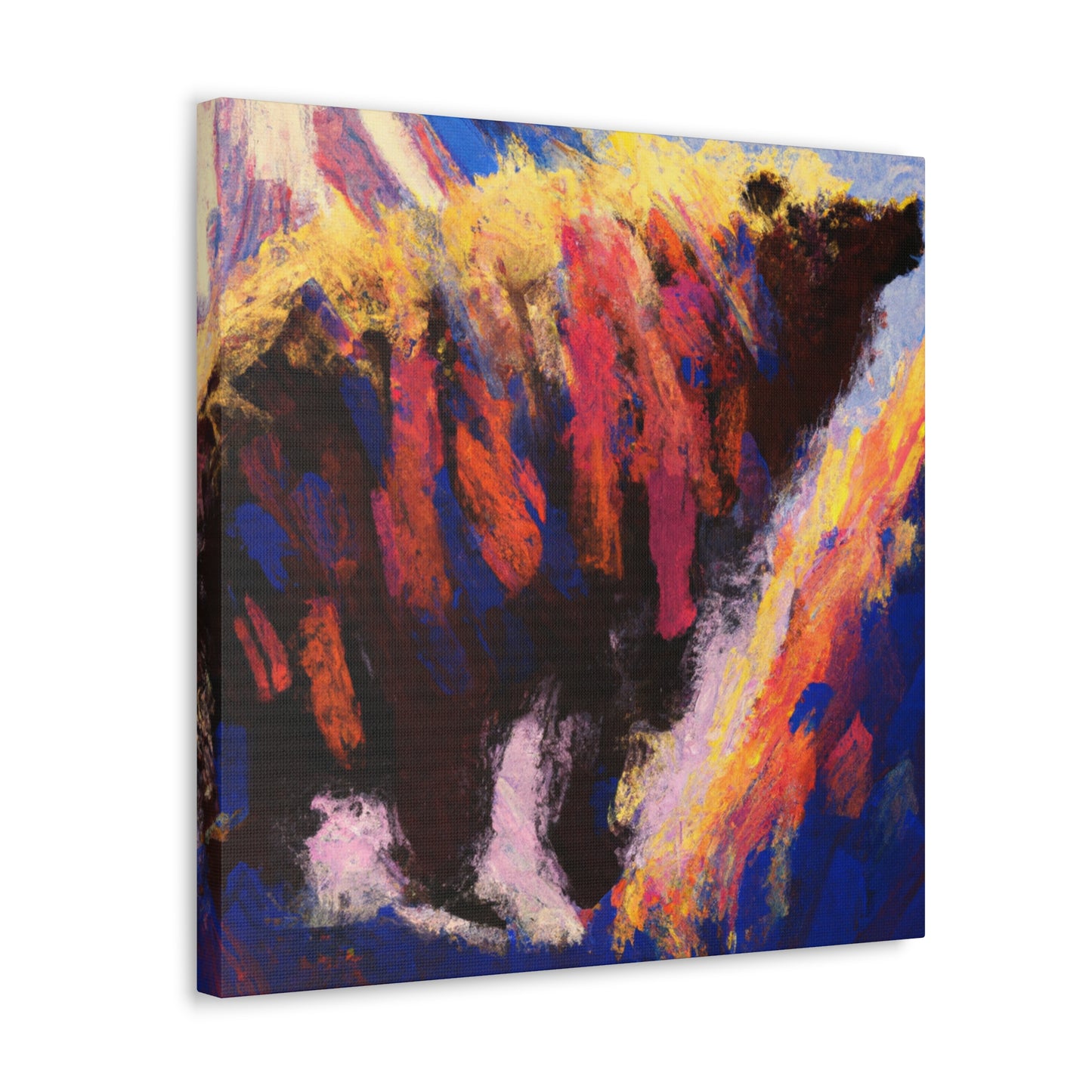 Bear In Expressionism - Canvas