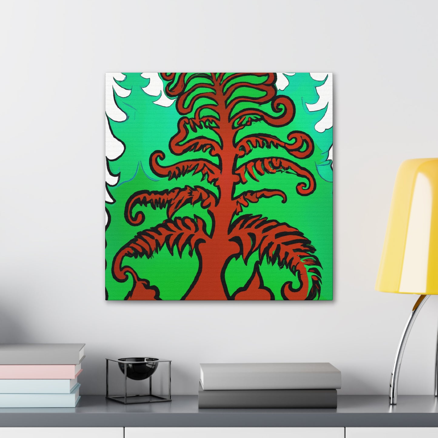 Redwood Majesty Awaits - Canvas