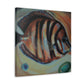 "Discus in Motion" - Canvas