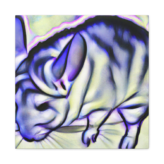 Chinchilla in Abstraction - Canvas