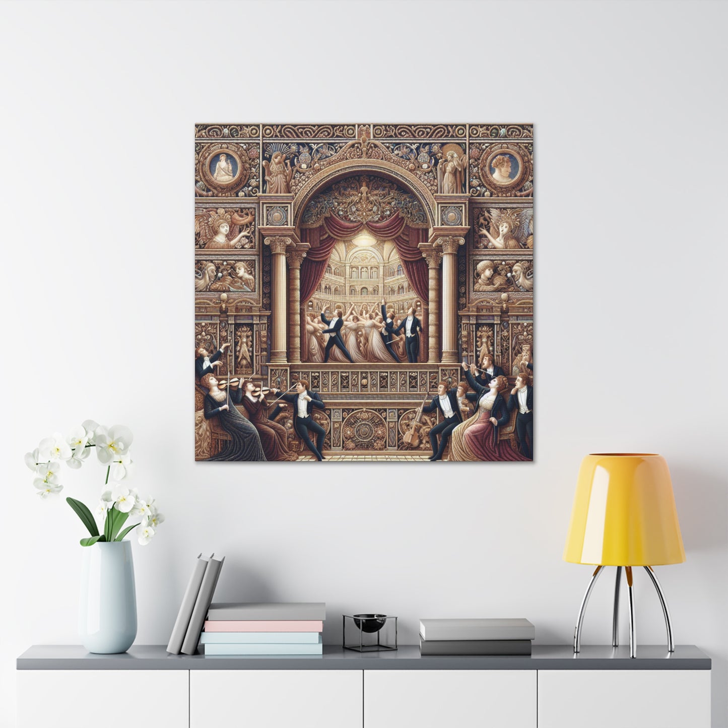 Opera in Timeless Harmony - Canvas