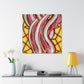 "Bacon in Art Nouveau". - Canvas