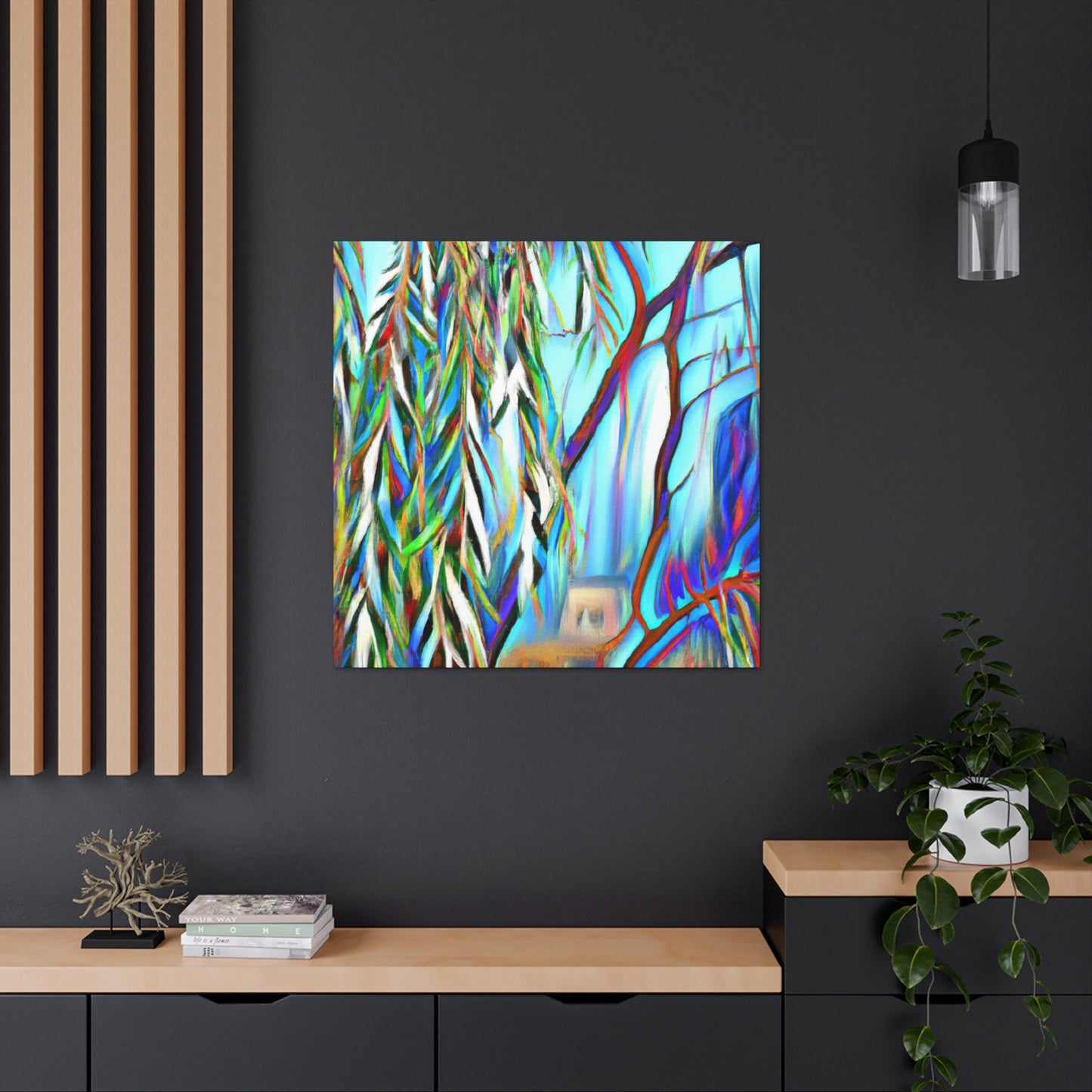 Willows by the Water - Canvas