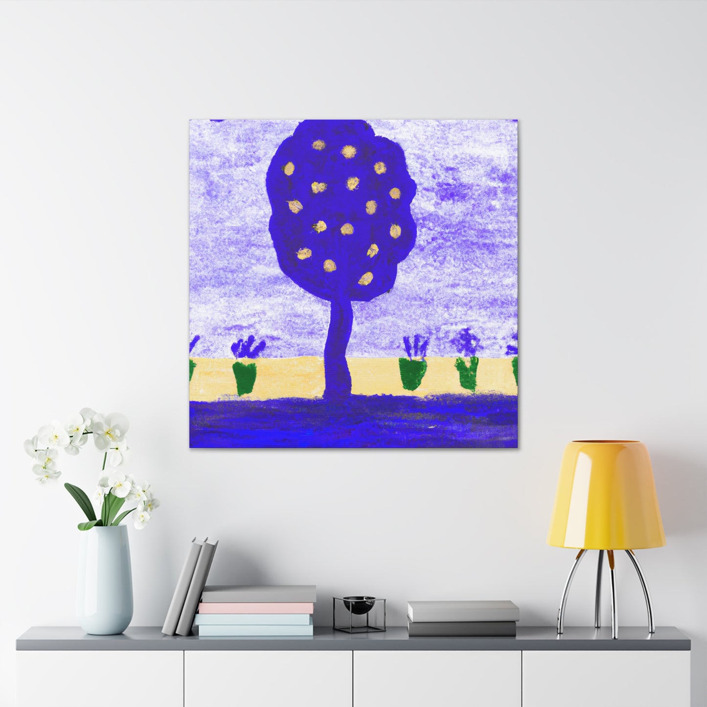 "Lavender of Expressionism" - Canvas