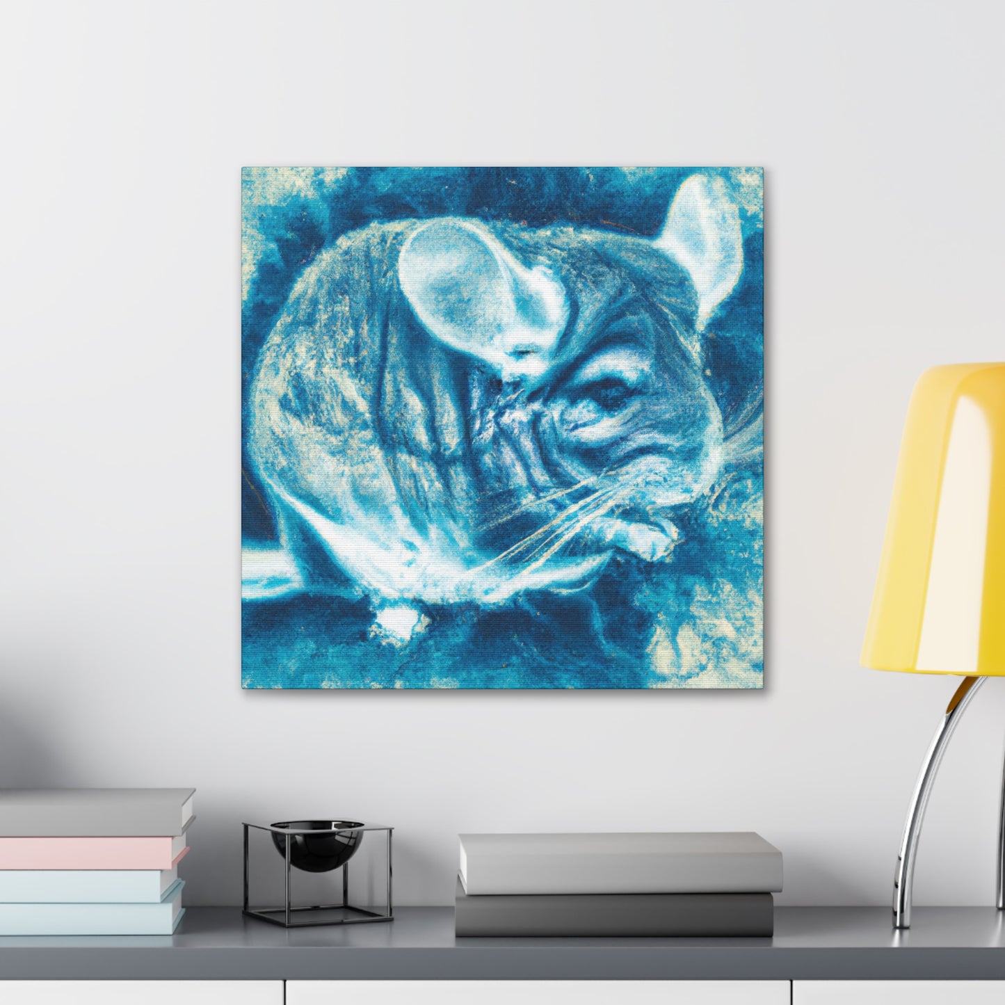 Chinchilla Hyperrealism - Canvas