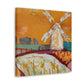 Windmill In Motion - Canvas