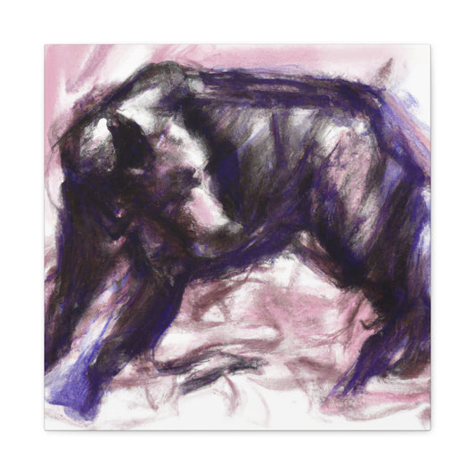 "Bear in Impressionism" - Canvas