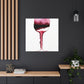 "Wine Glass Simplicity" - Canvas