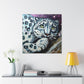 Snow Leopard Surrealism - Canvas