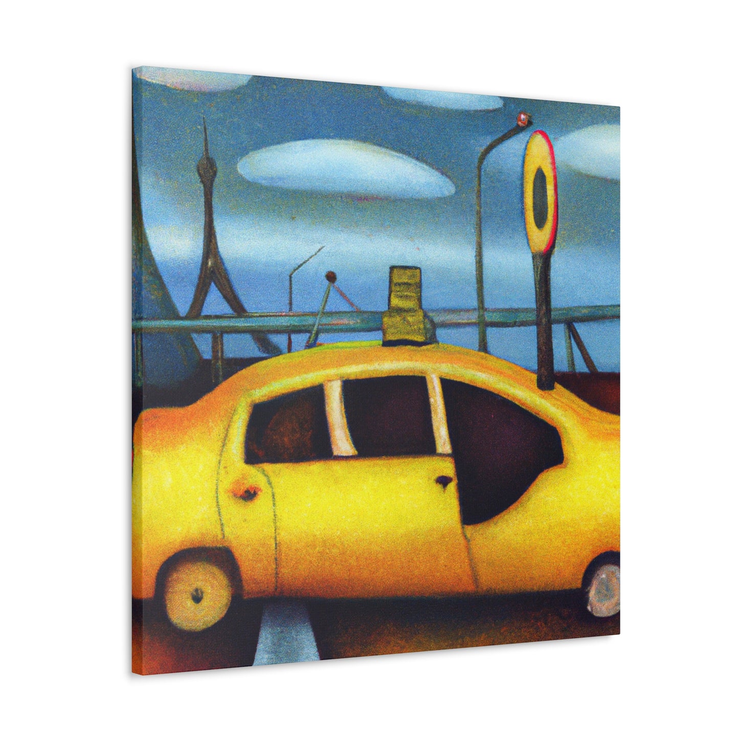 "Taxi of Dreams" - Canvas