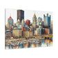 Steel City Sunrise Dream - Canvas