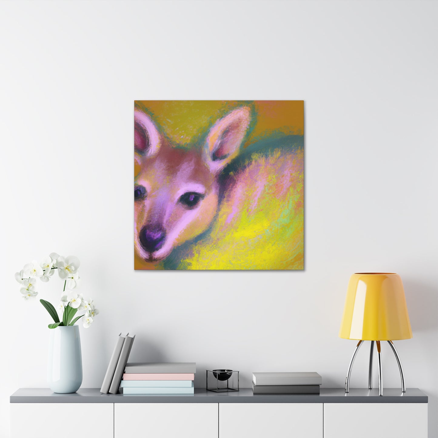 "Wallaby in Impressionism" - Canvas