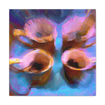 Tea Cup Reflection Dance - Canvas