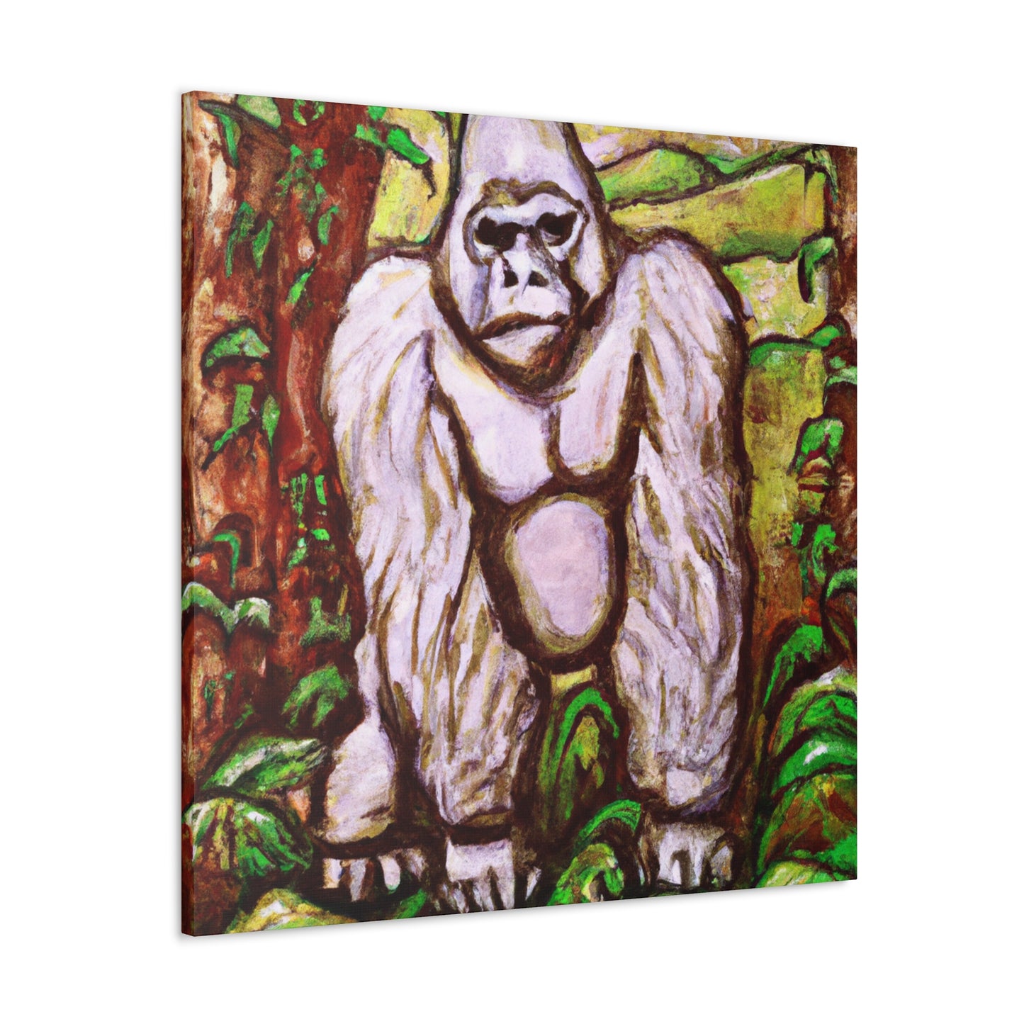 Gorilla Grandeur Portrait - Canvas