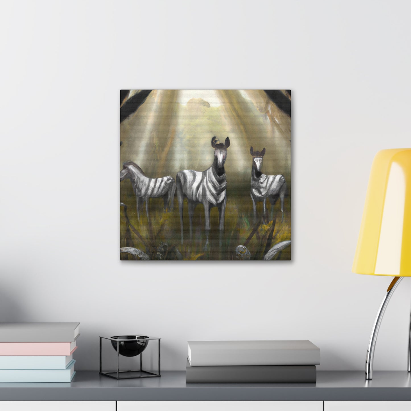 "Zebra in Surrealism" - Canvas