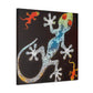 Lizard Eternal Patience - Canvas