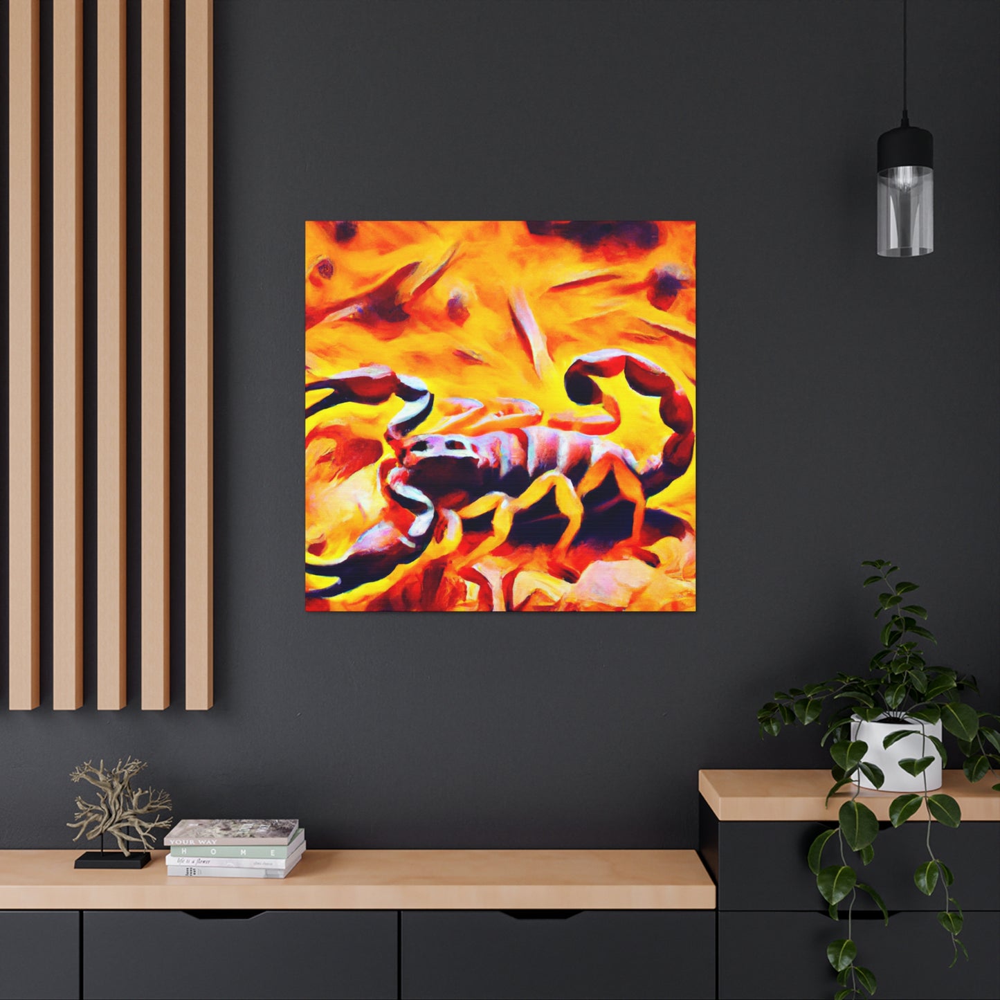 "Scorpion Fearless Existence" - Canvas