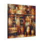 Whispering Jazz Tapestries - Canvas