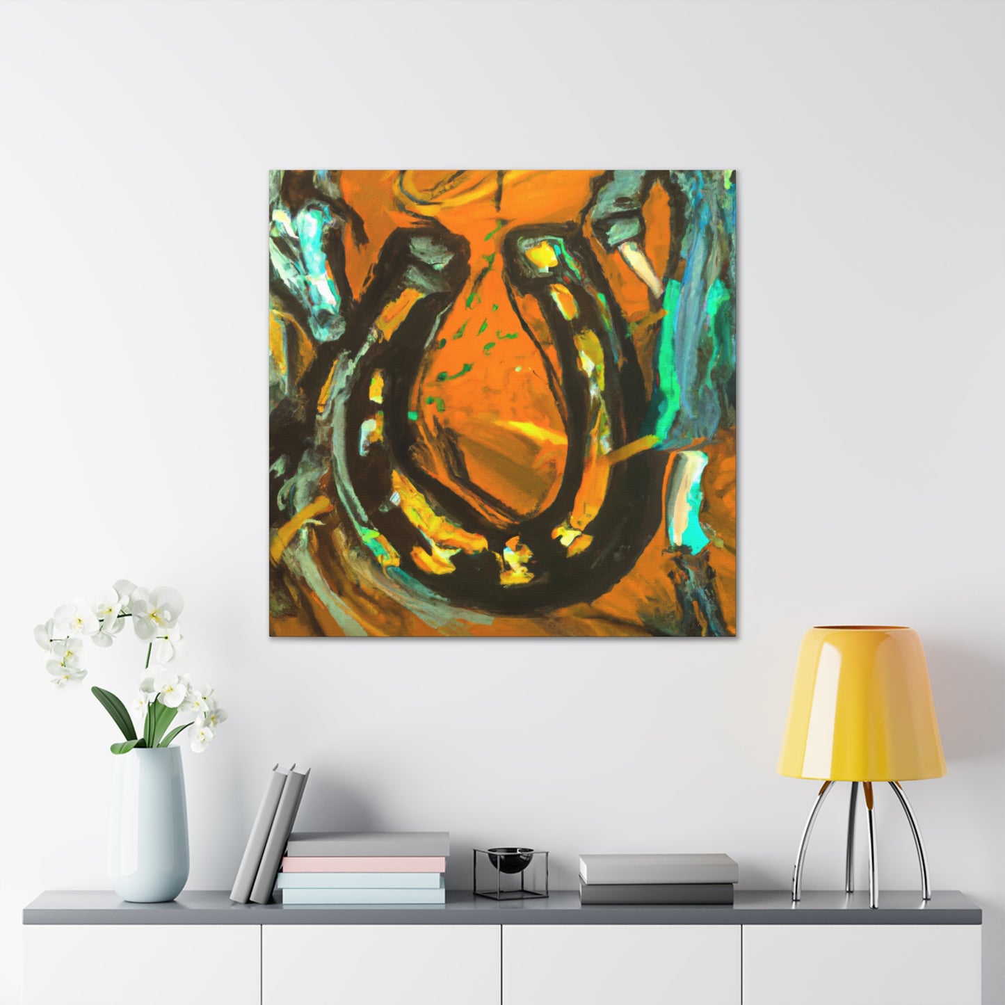 Horseshoe of Abstraction - Canvas