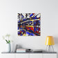 Tram in Abstraction - Canvas