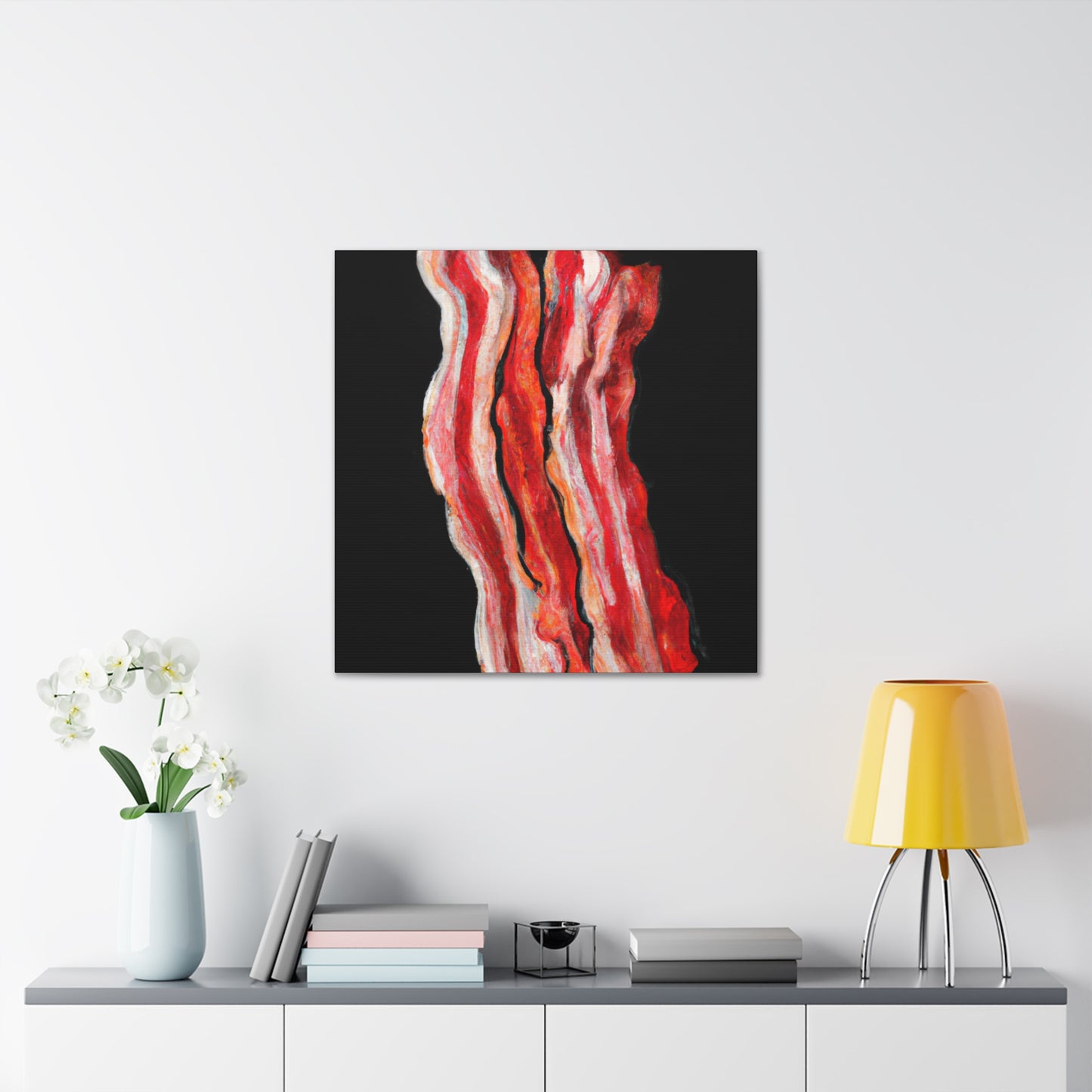 Bacon Minimalism Piece - Canvas