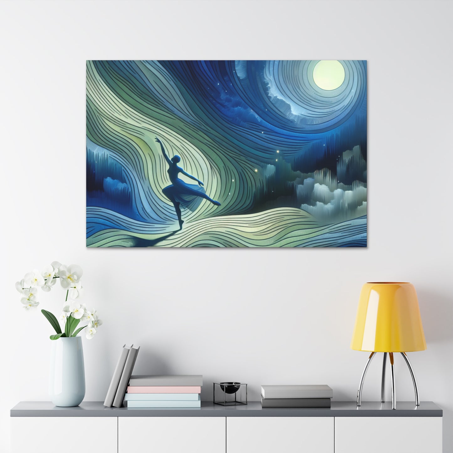 Whirling Dreams Unveiled - Canvas