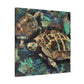 "Tortoise in Repose" - Canvas