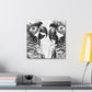 Amazon Paradise Parrots - Canvas