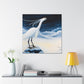 Snowy Egret Splendor - Canvas