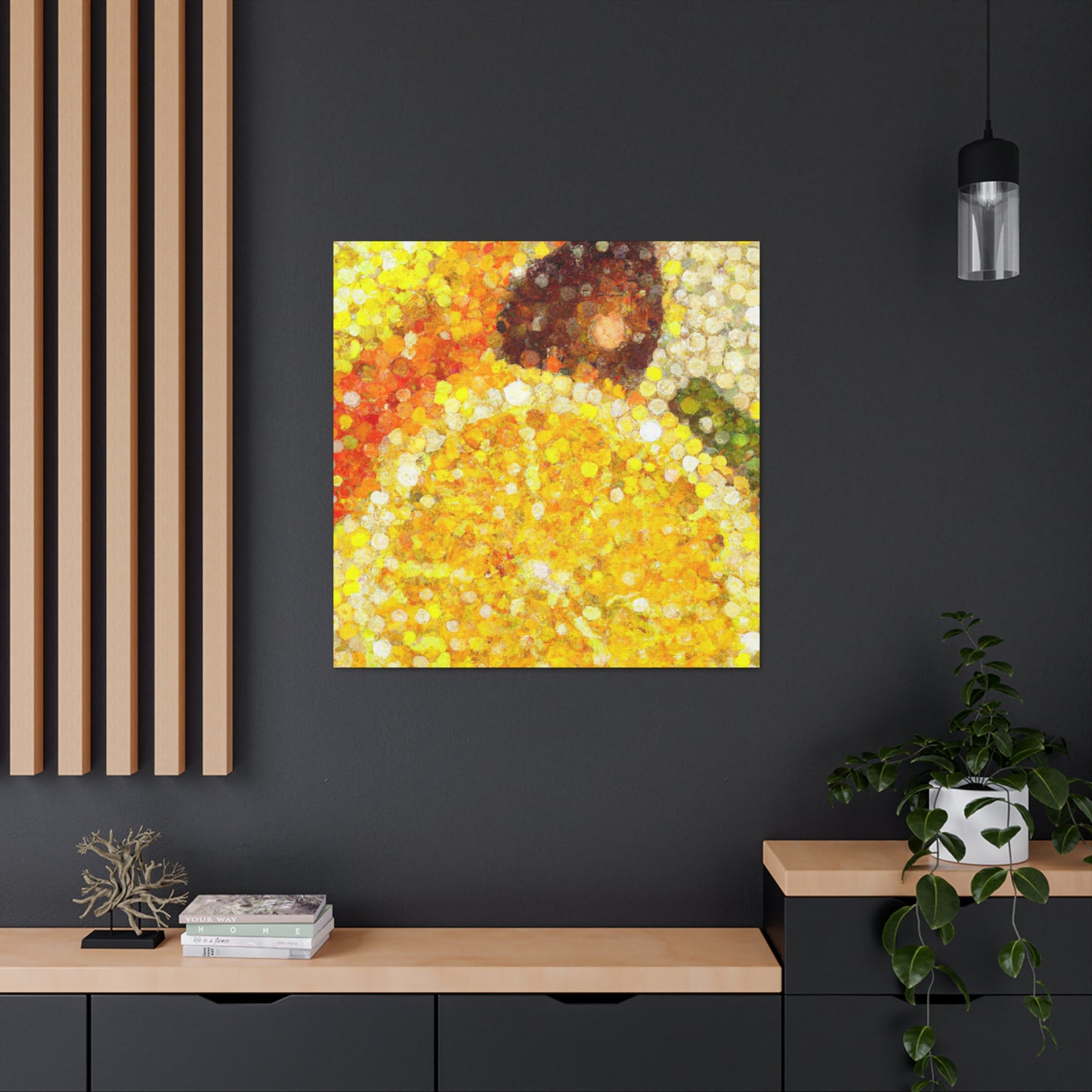 "Orange Ode to Spring" - Canvas