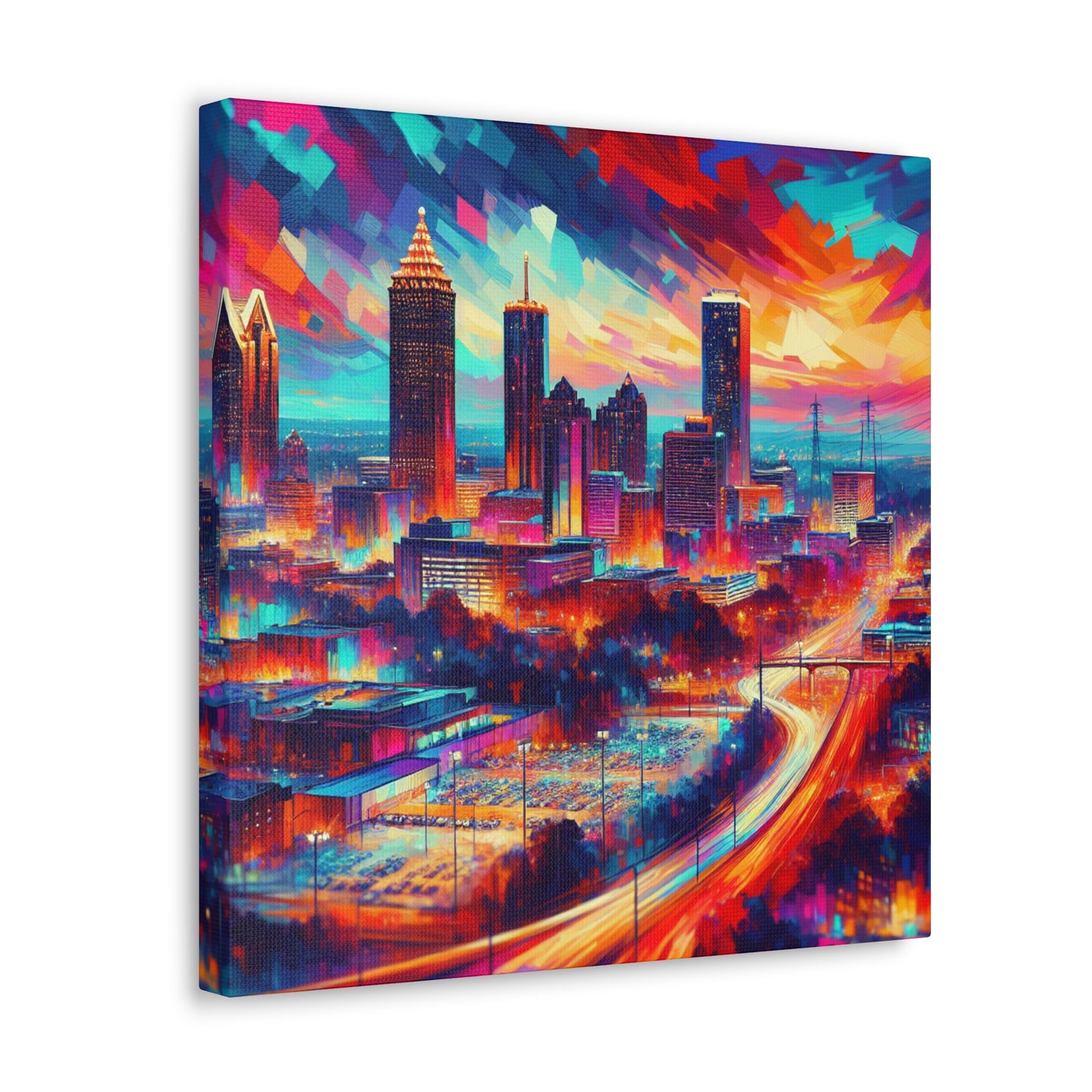 "Southern Charm Unveiled" - Canvas