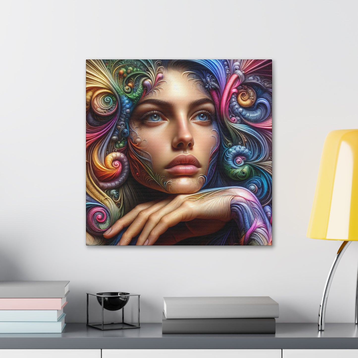 "Visions Enlivened: Time's Reverie" - Canvas