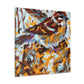 Song Sparrow Expressionism - Canvas