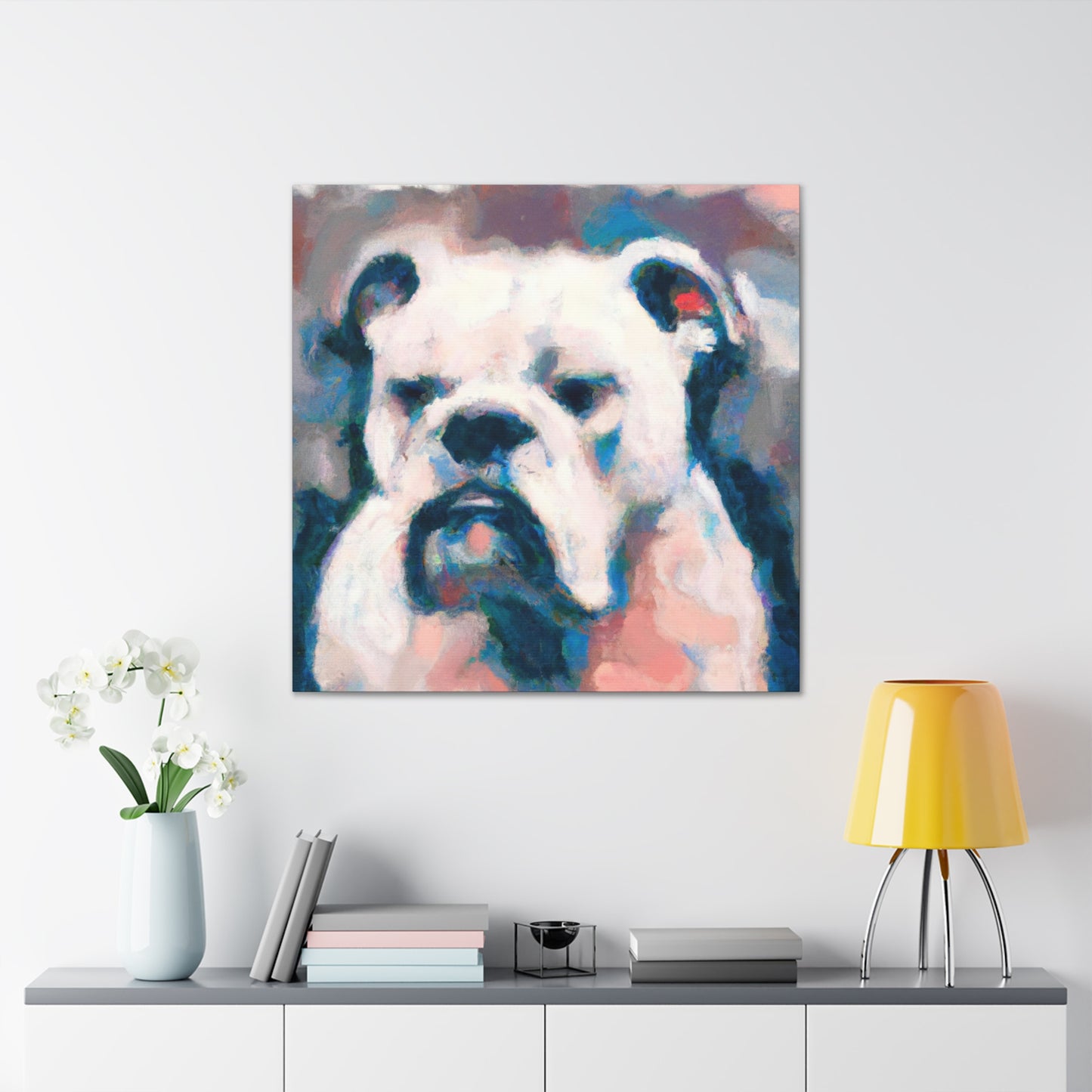 American Bulldog Impression - Canvas