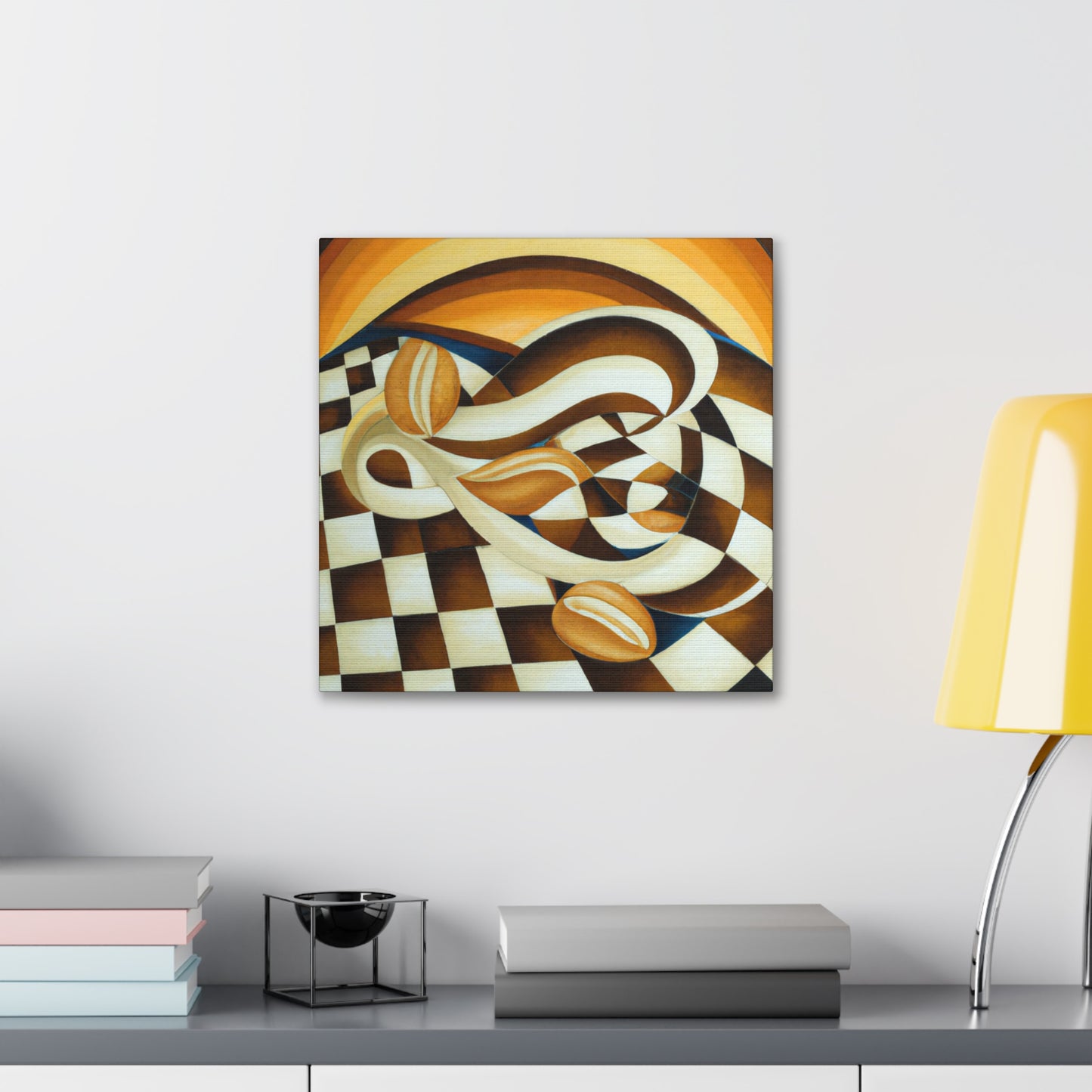 "Coffee: An Art Deco Classic" - Canvas