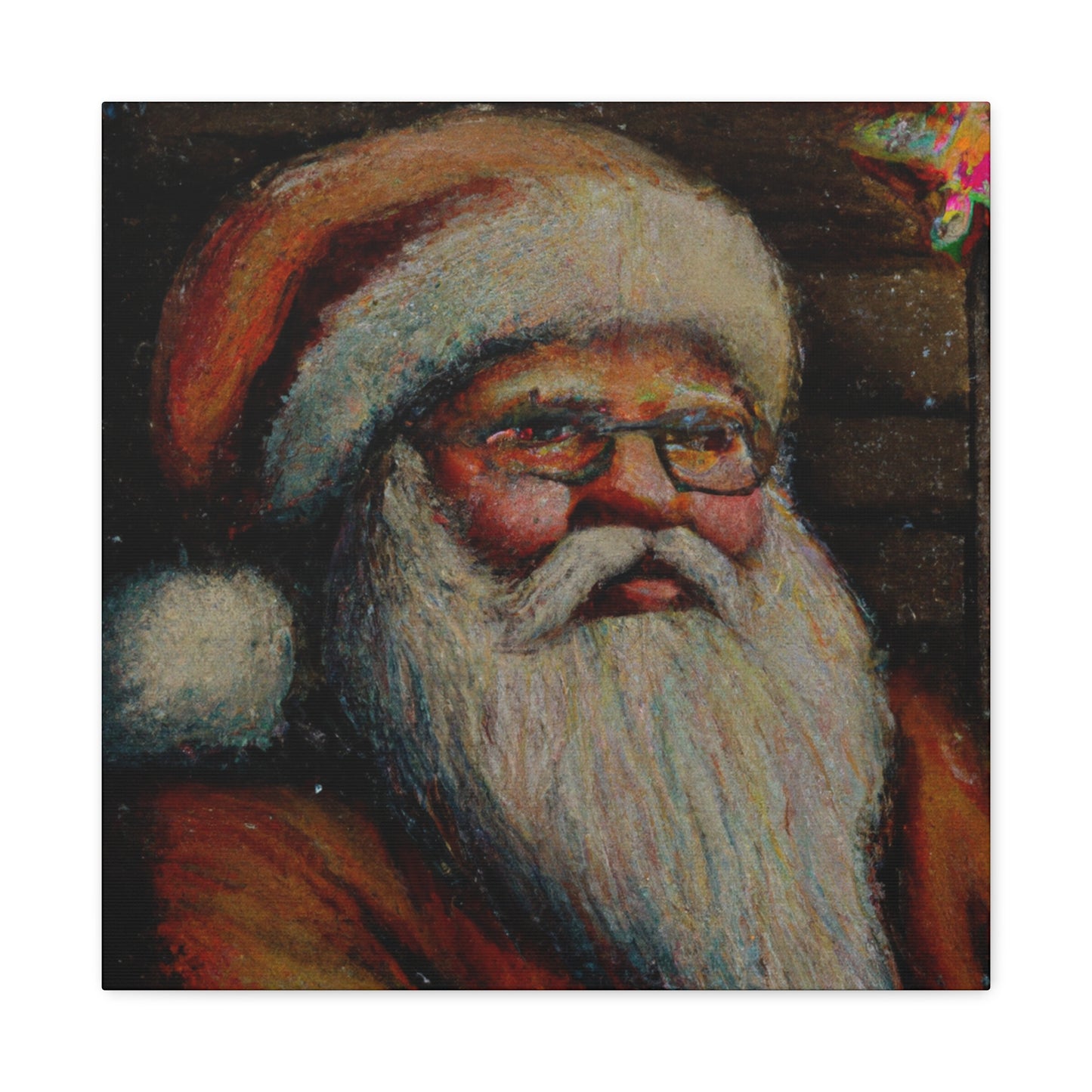 Santa's Midnight Miracle - Canvas