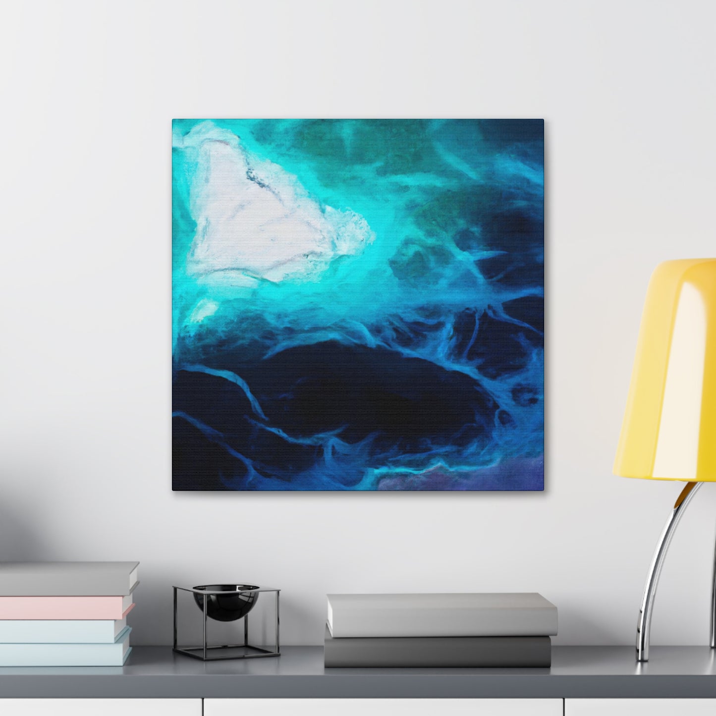 Ocean's Eternal Vibrancy - Canvas