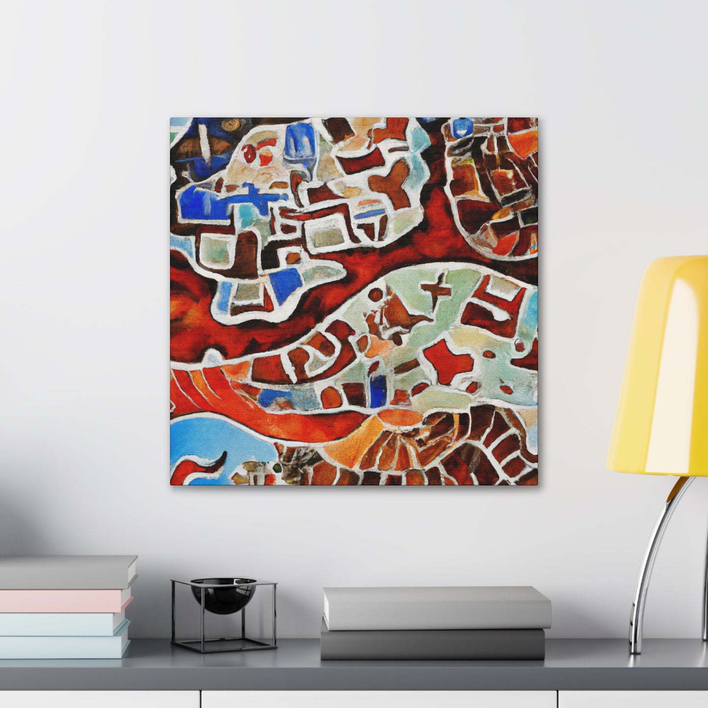 Island of Colorful Dreams - Canvas