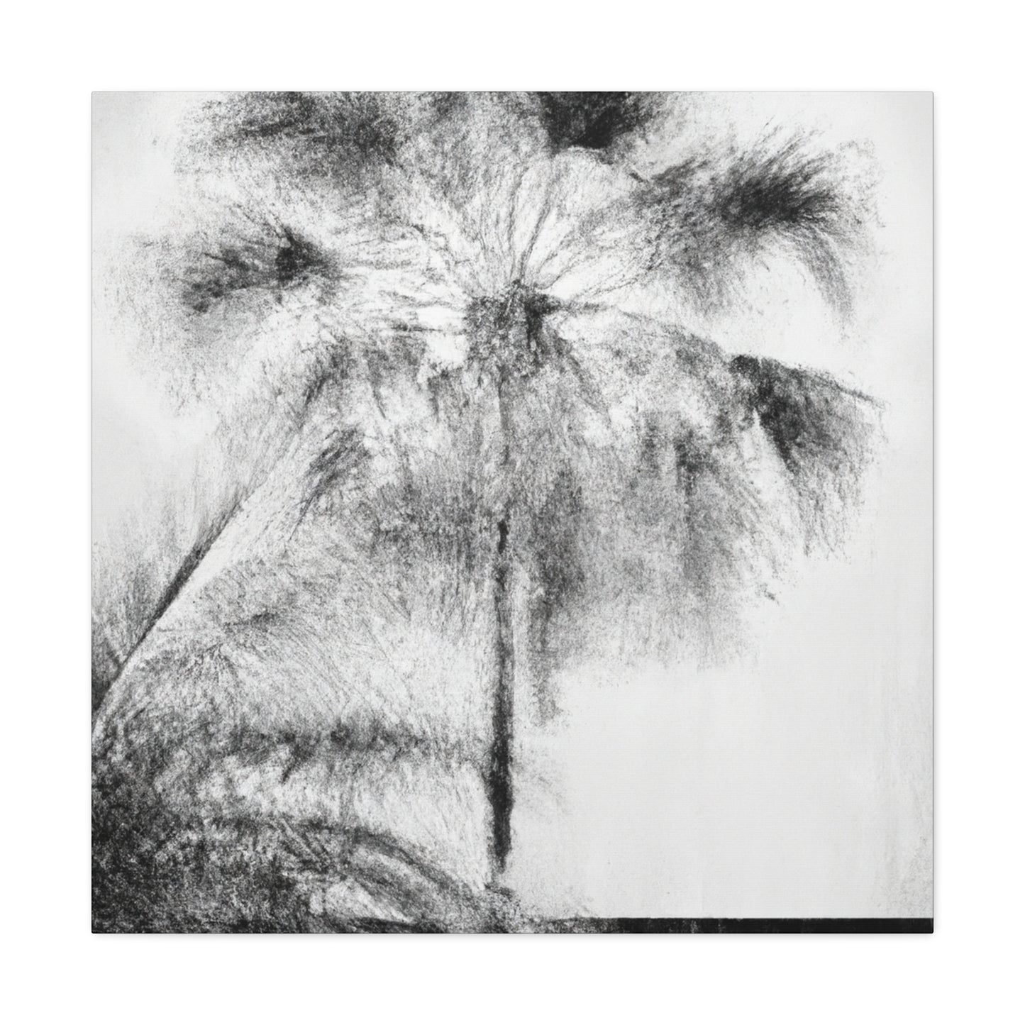 "Palm Tree in Paradise" - Canvas