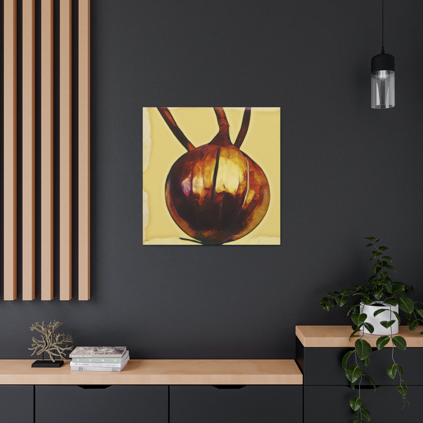 "Onion's Unbounded Beauty" - Canvas