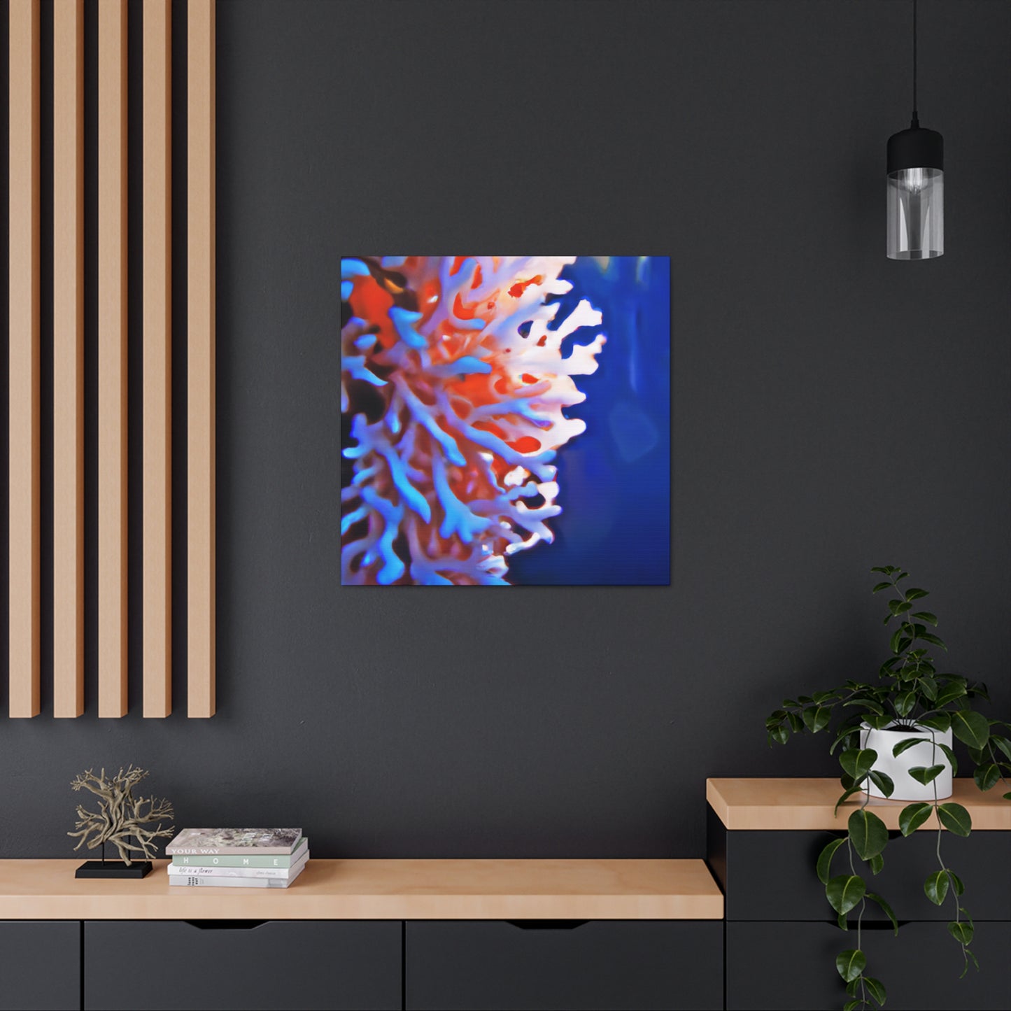 Coral Underwater Splendor - Canvas