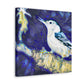 "Bird of Splendour Nuthatch" - Canvas